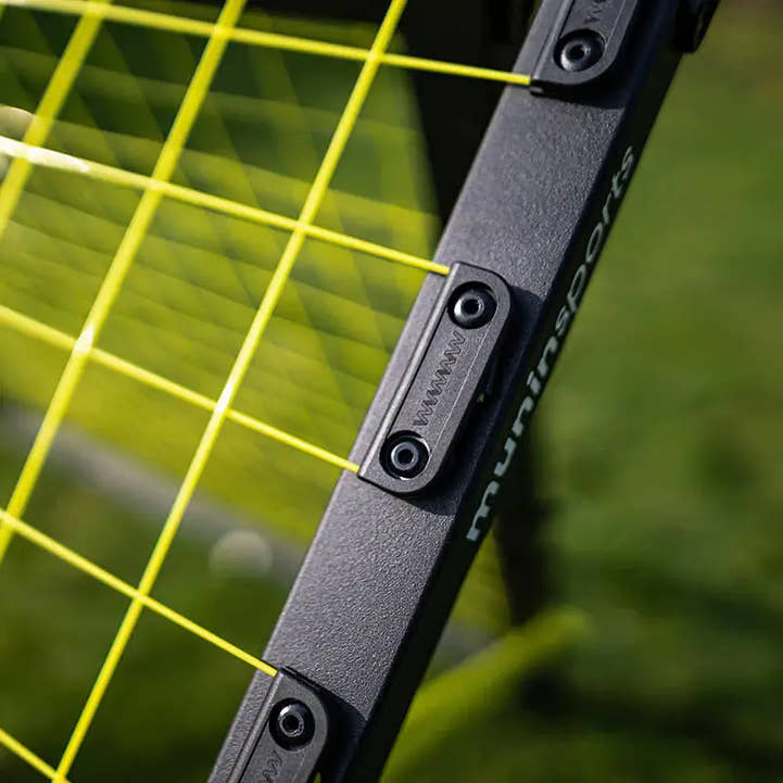 m-station soccer net rebounder kickback trampoline by Munin Sports