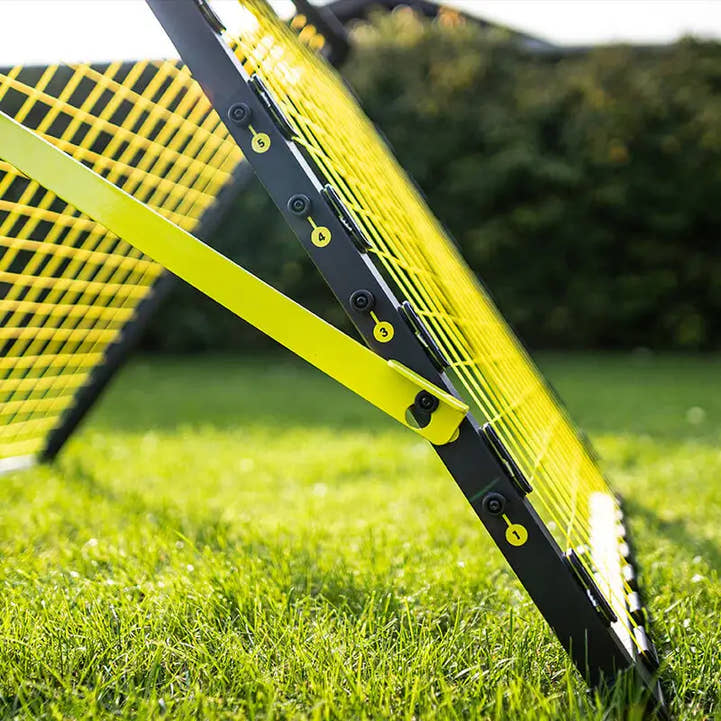 m-station soccer net rebounder kickback trampoline by Munin Sports