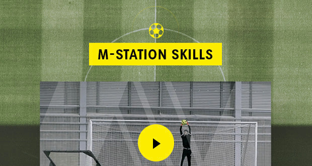 IMPROVE YOUR GOALKEEPING REFLEXES WITH THE M-STATION REBOUNDER
