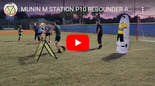 MUNIN M STATION P10 REBOUNDER AND SOCCER INNOVATIONS POWERSHOT INFLATABLE REBOUNDER