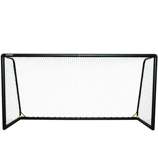 Strive M5 5x10 ft backyard soccer goal with durable net and aluminum frame