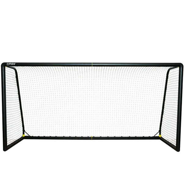 Strive M5 5x10 ft backyard soccer goal with durable net and aluminum frame