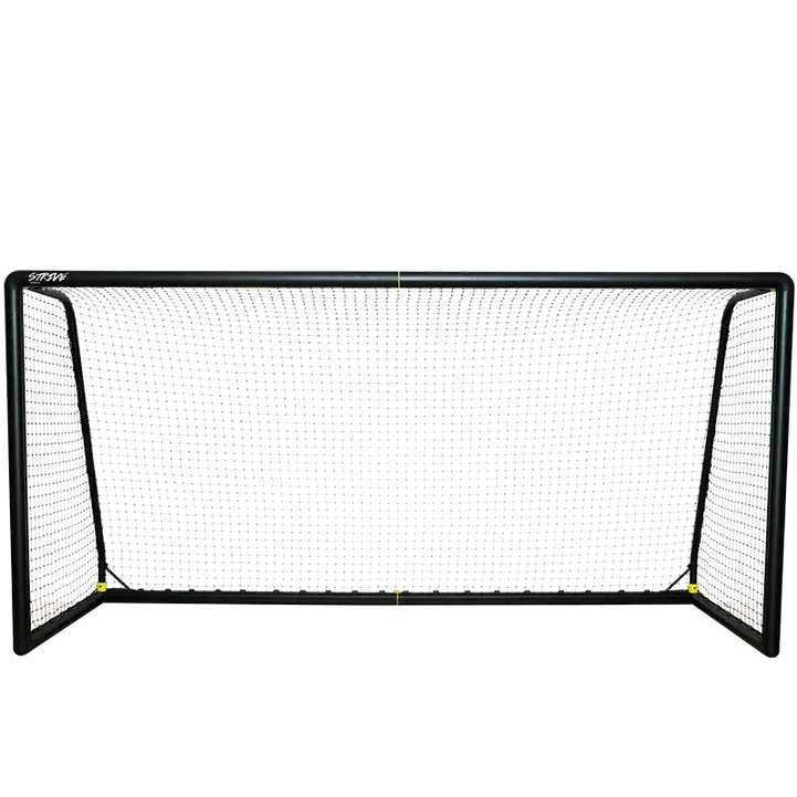 Strive M5 5x10 ft backyard soccer goal with durable net and aluminum frame