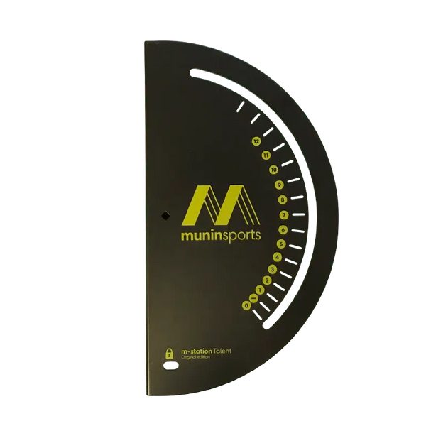 m-station angle adjustment plate for rebounder