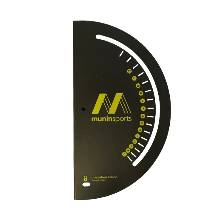 m-station angle adjustment plate for rebounder