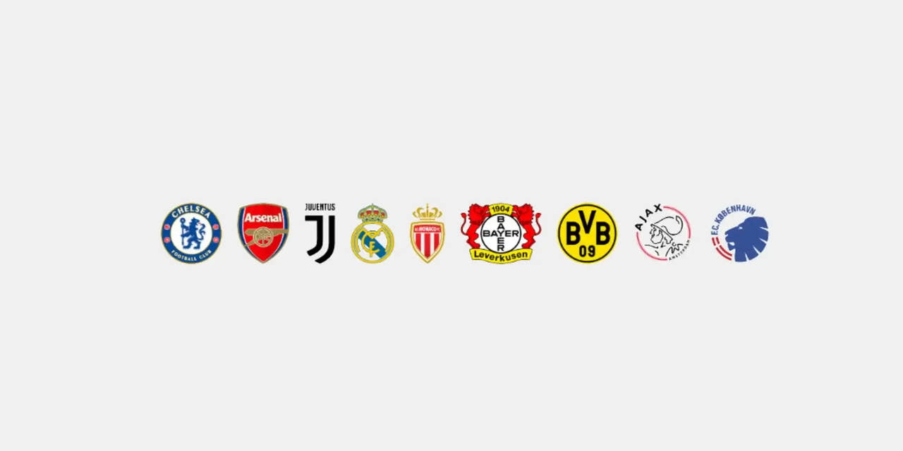 club logos that use m-station P10 soccer rebounder by munin sports