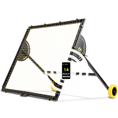 m-station Club soccer rebounder kickback trampoline by Munin Sports